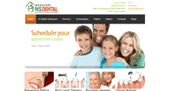 Desktop Screenshot of markhamnsdental.com